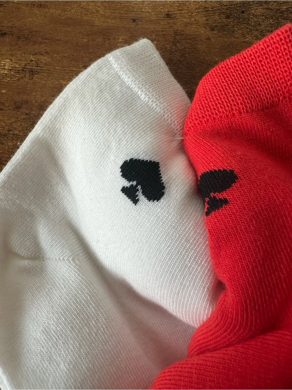 kate spade 3 Pairs Pink Strawberry, Red, White Quarter Socks 3 Pack NWT ♠️ - Picture 6 of 7